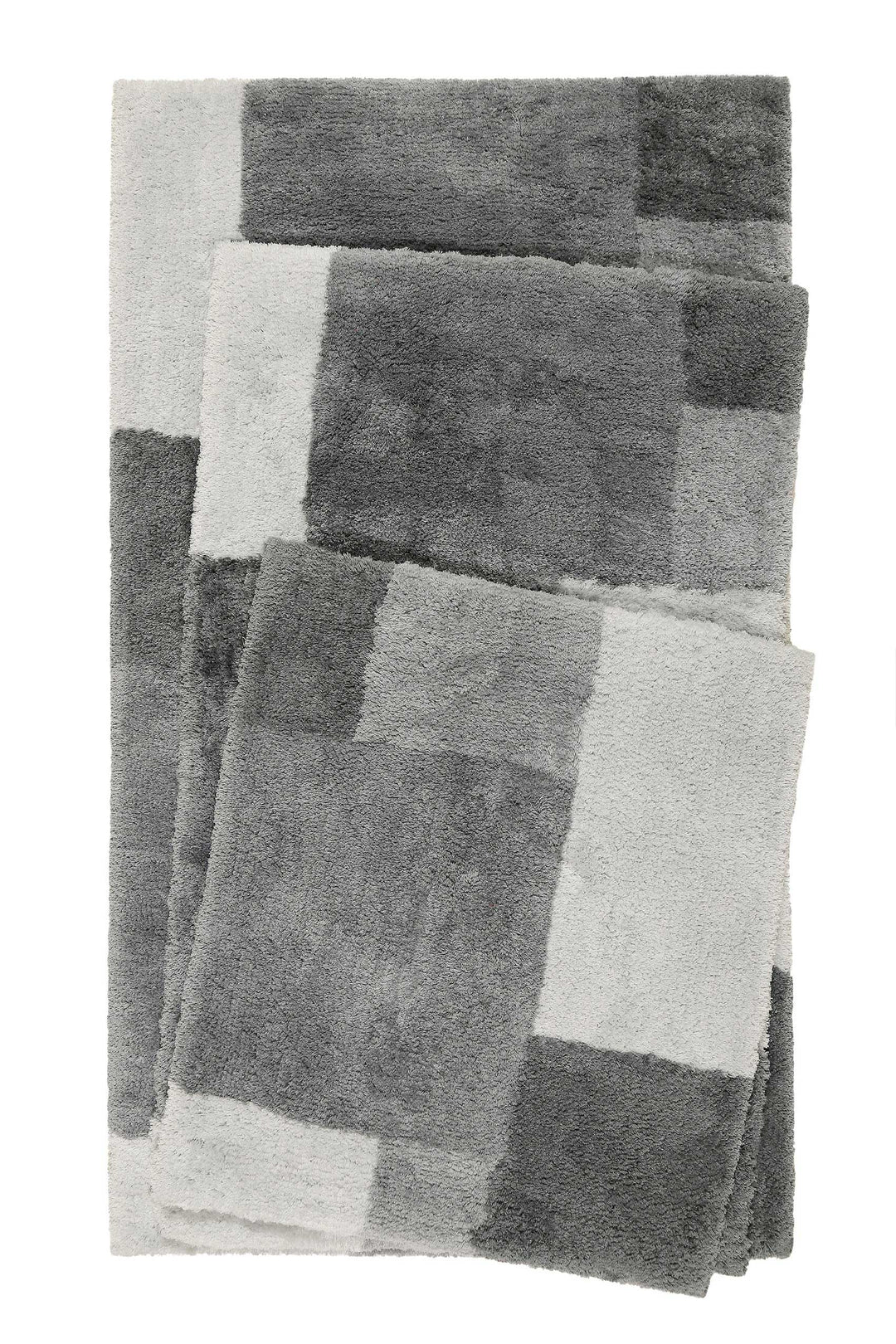 Cala Rosso Badteppich grau Hochflor rechteckig