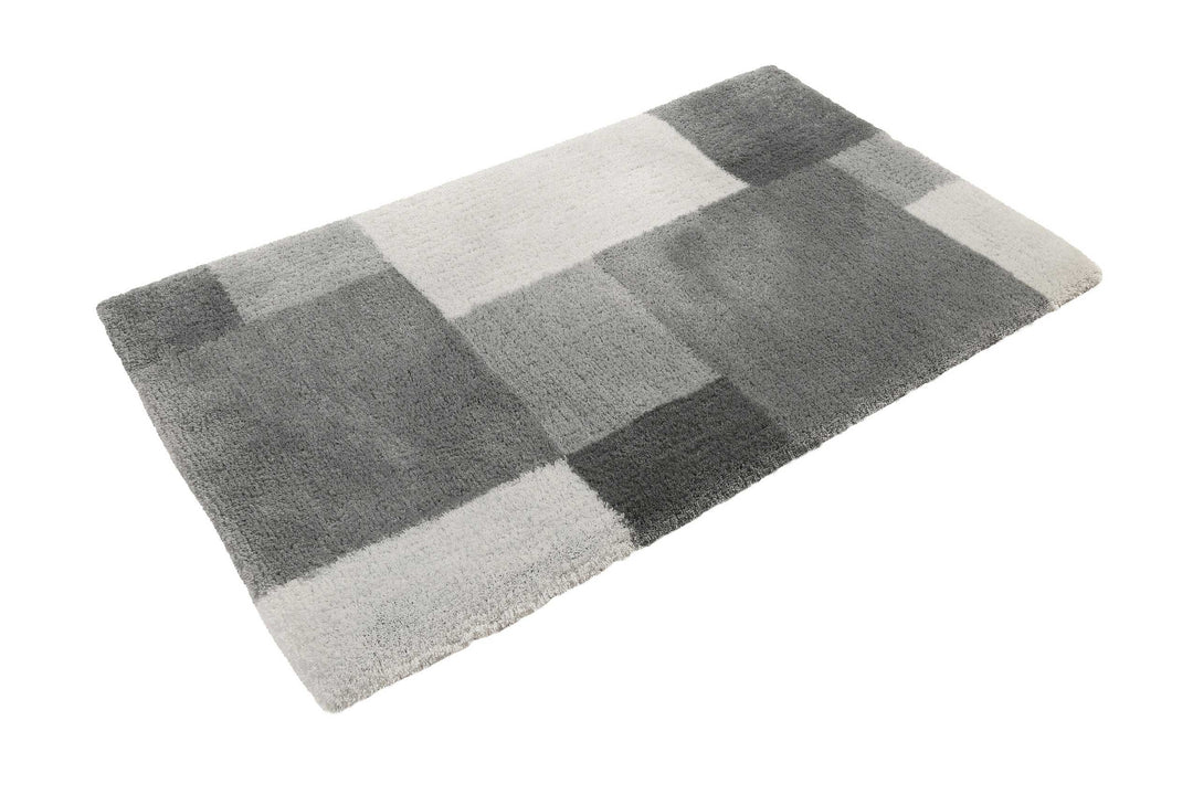Cala Rosso Badteppich grau Hochflor rechteckig
