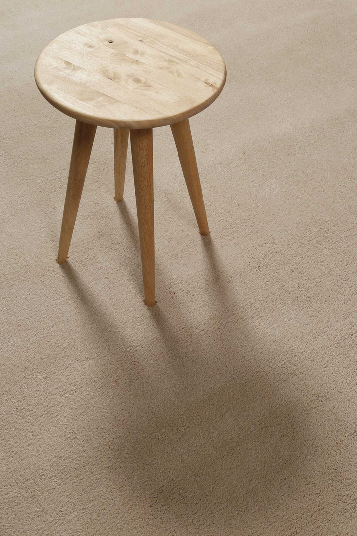 Campino Teppich crème beige Kurzflor rechteckig