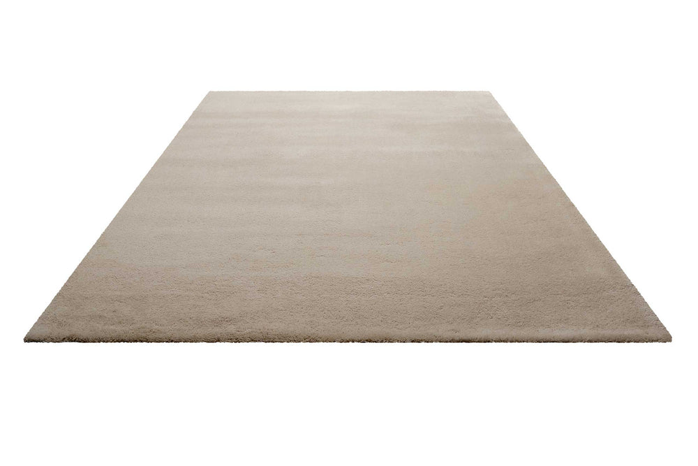 Campino Teppich crème beige Kurzflor rechteckig