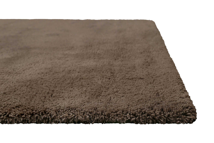 Campino Teppich taupe Kurzflor rechteckig