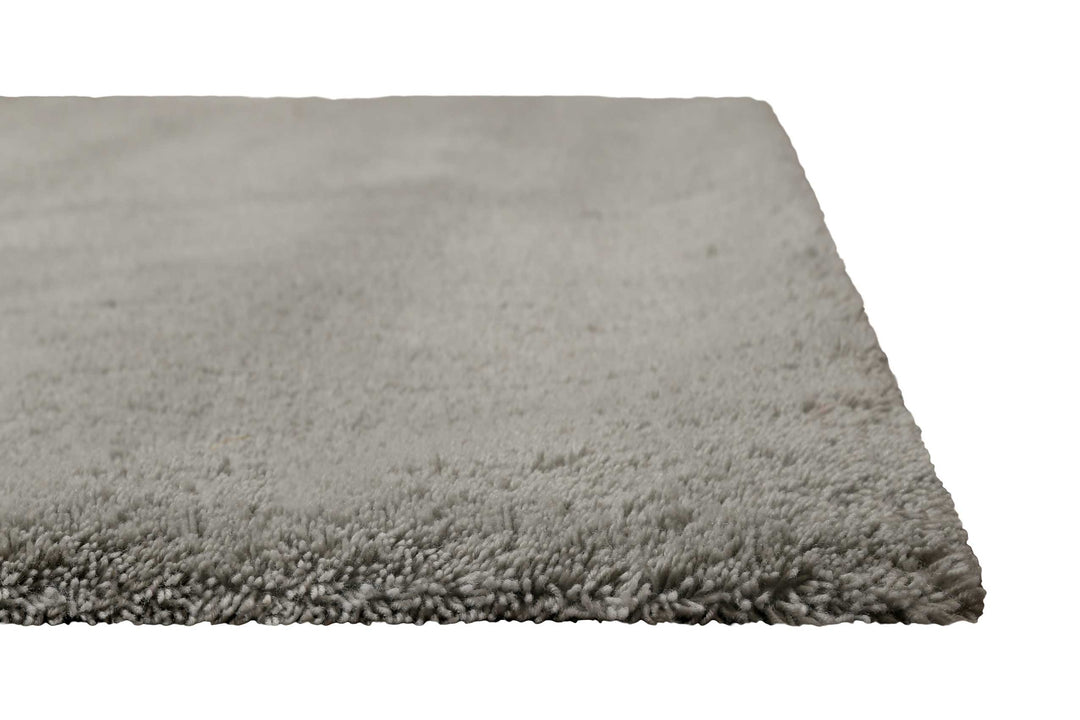 Campino Teppich hellgrau Kurzflor rechteckig