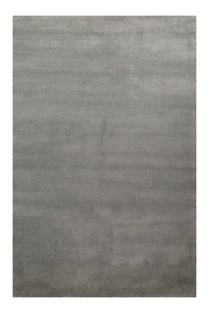 Campino Teppich hellgrau Kurzflor rechteckig