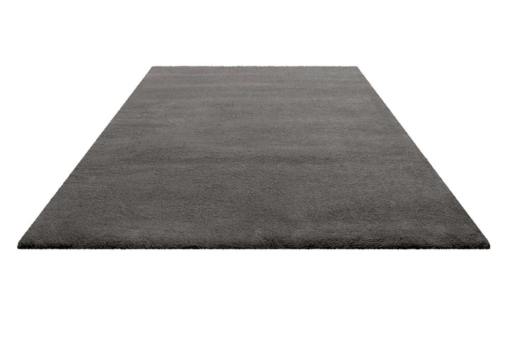 Campino Teppich grau Kurzflor rechteckig