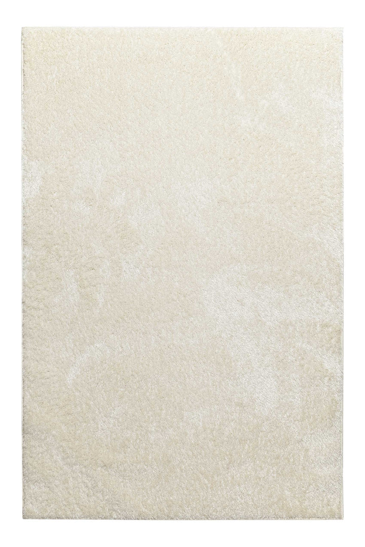 Flavio Teppich creme weiß Hochflor rechteckig