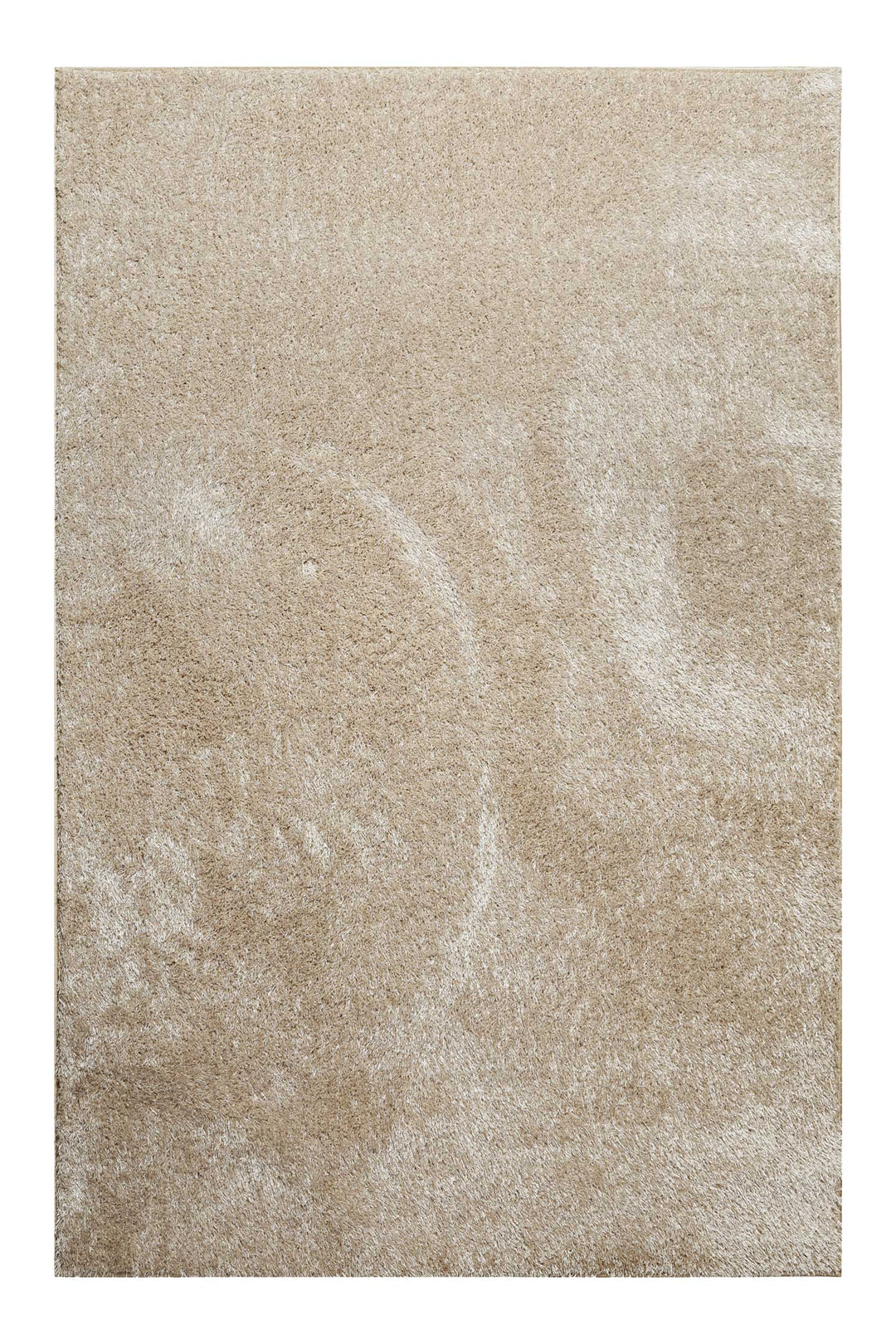 Flavio Teppich sand beige Hochflor rechteckig