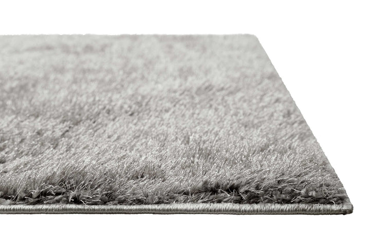 Flavio Teppich hellgrau Hochflor rechteckig