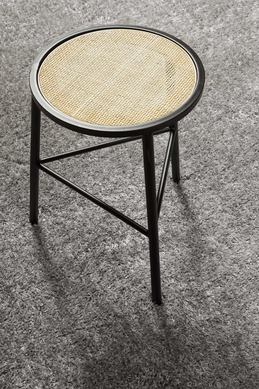 Flavio Teppich hellgrau Hochflor rechteckig