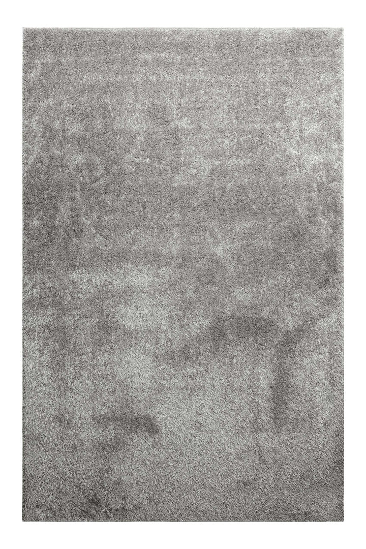 Flavio Teppich hellgrau Hochflor rechteckig