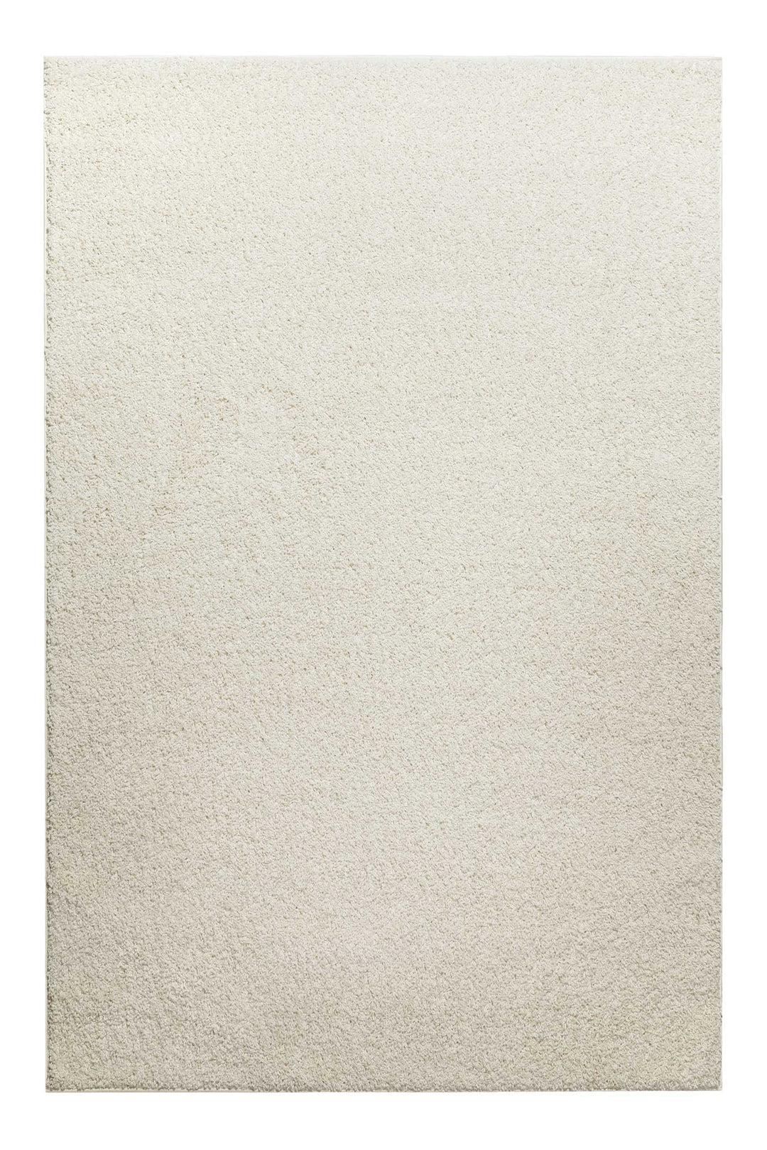 Gino Teppich creme weiß Hochflor rechteckig