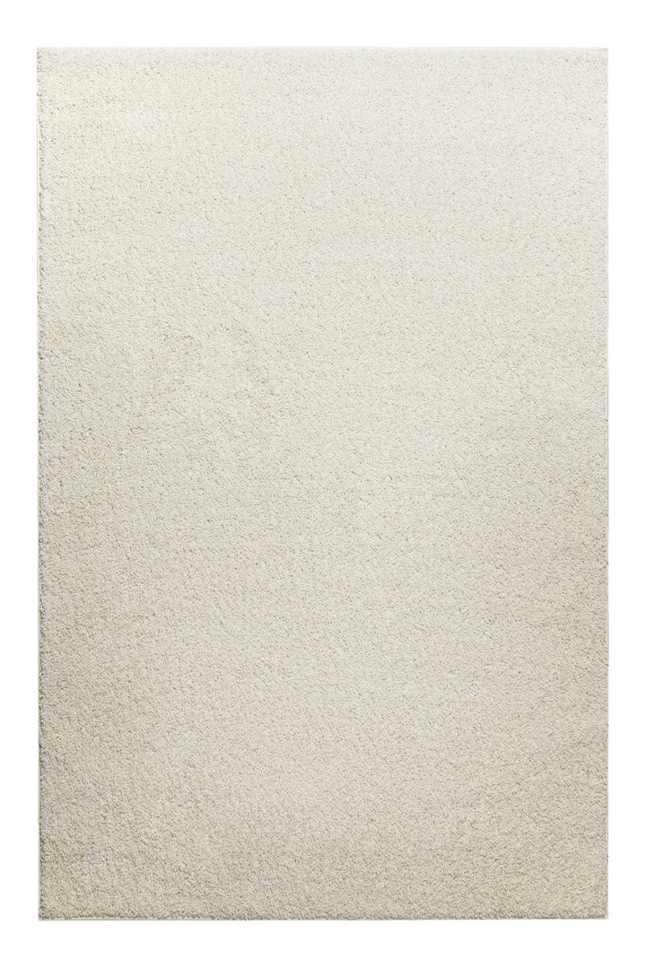 Gino Teppich creme weiß Hochflor rechteckig