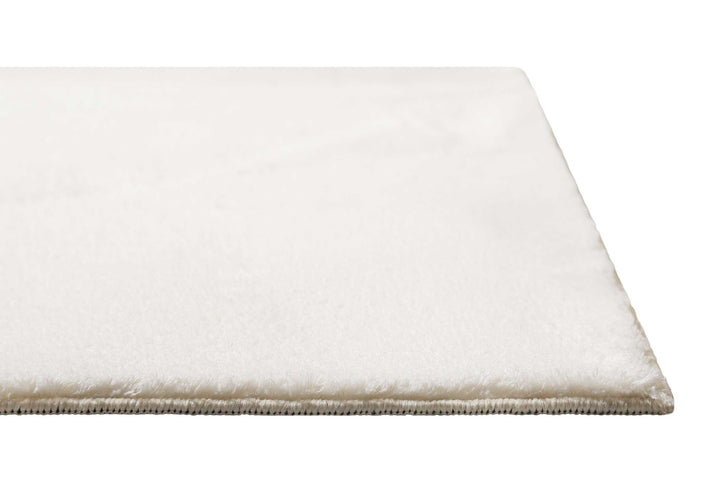 Lago Teppich creme beige Kurzflor rechteckig