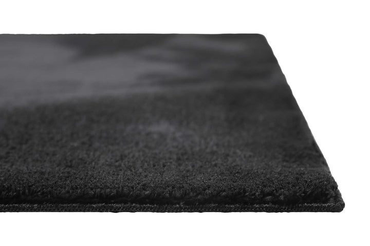 Lago Teppich schwarz Kurzflor rechteckig