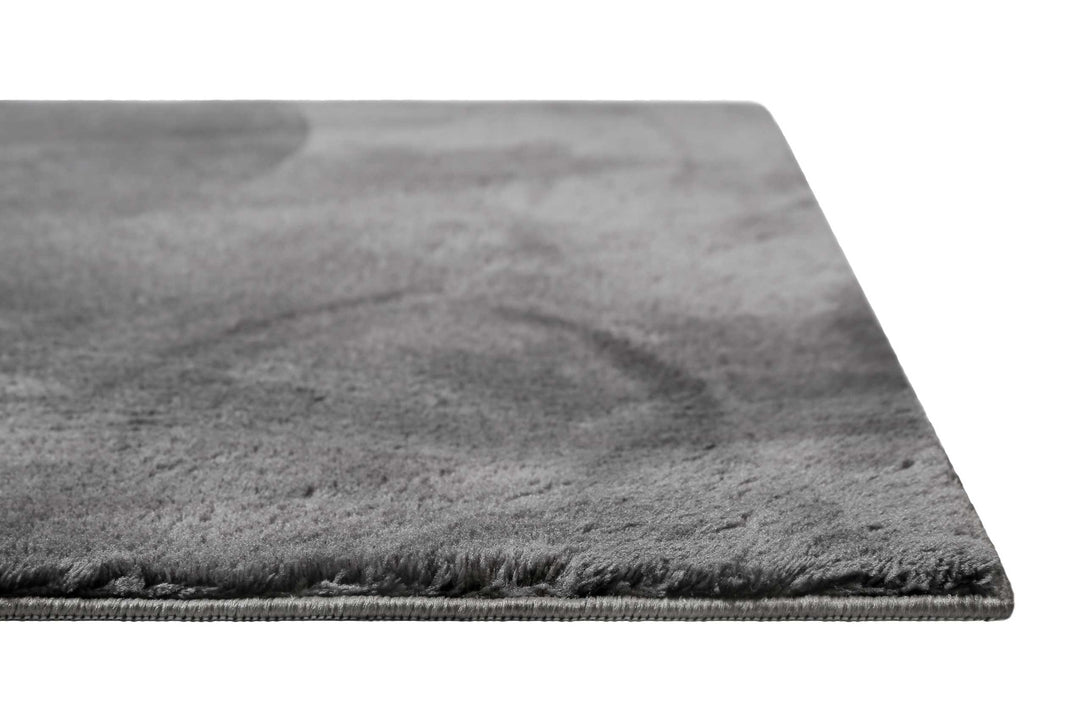 Lago Teppich anthrazit Kurzflor rechteckig