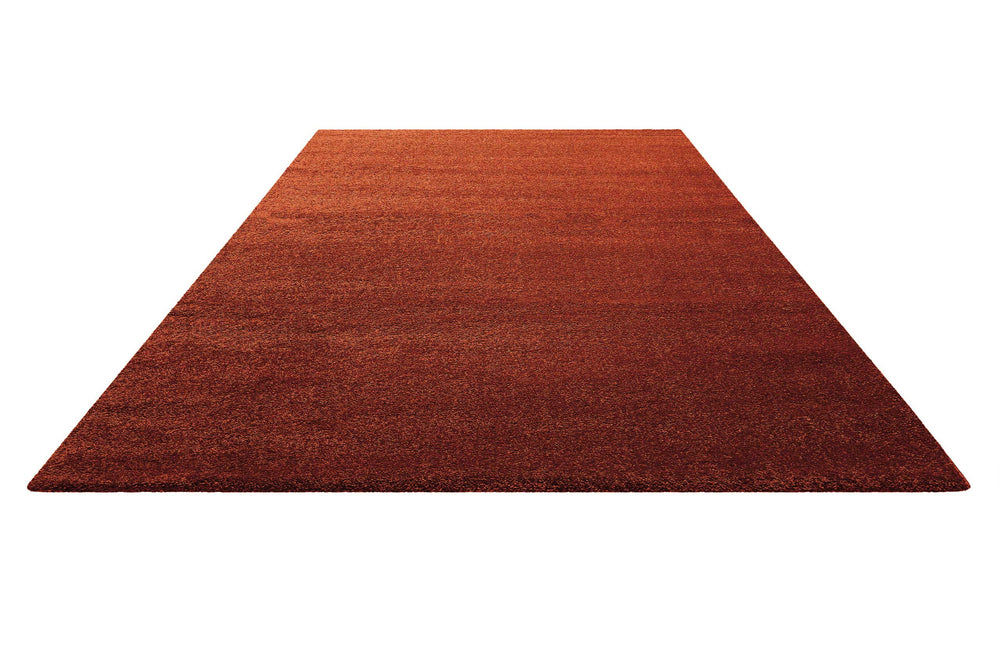 Lido Teppich terracotta Kurzflor rechteckig