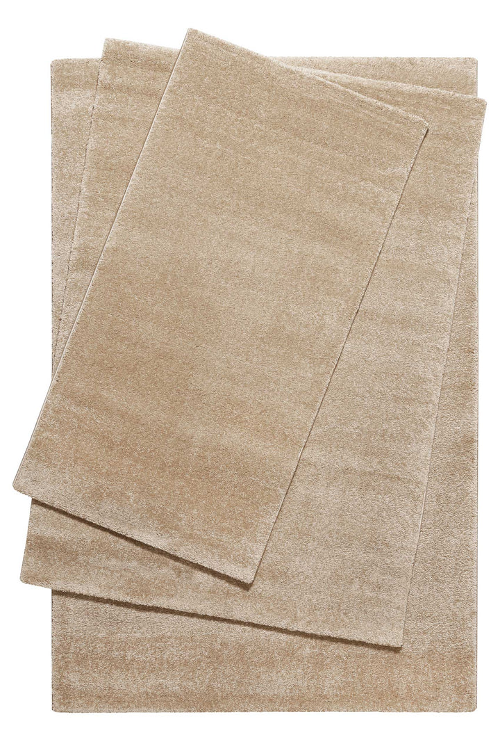 Lido Teppich beige Kurzflor rechteckig