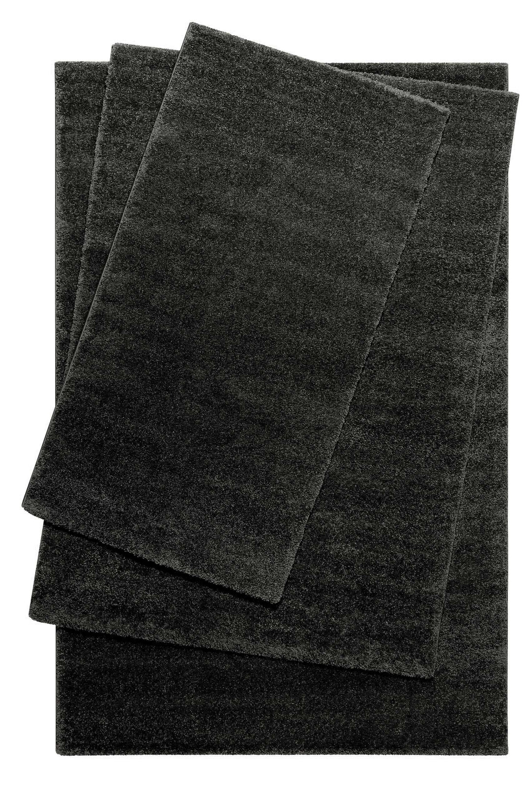 Lido Teppich anthrazit Kurzflor rechteckig