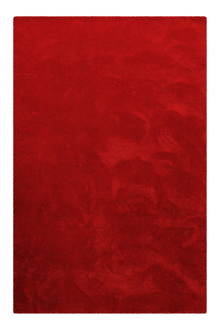 Lola Teppich rot Hochflor rechteckig