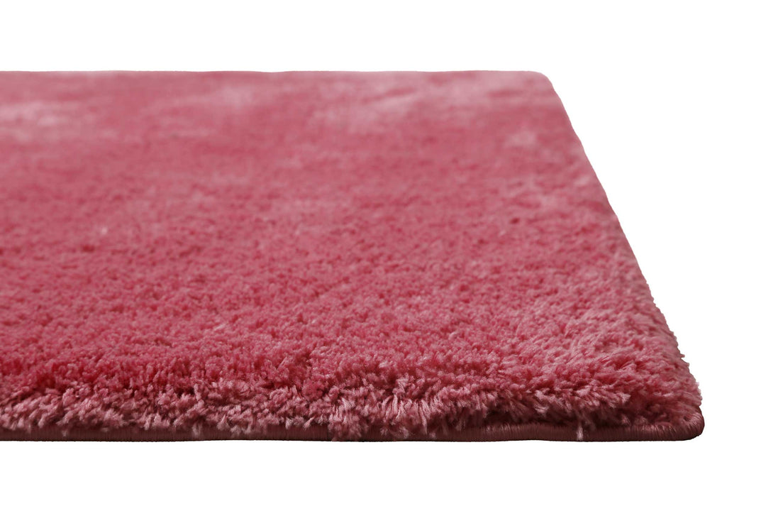 Lola Teppich rosa Hochflor rechteckig