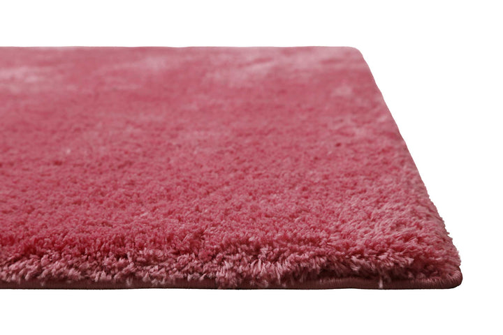 Lola Teppich rosa Hochflor rechteckig