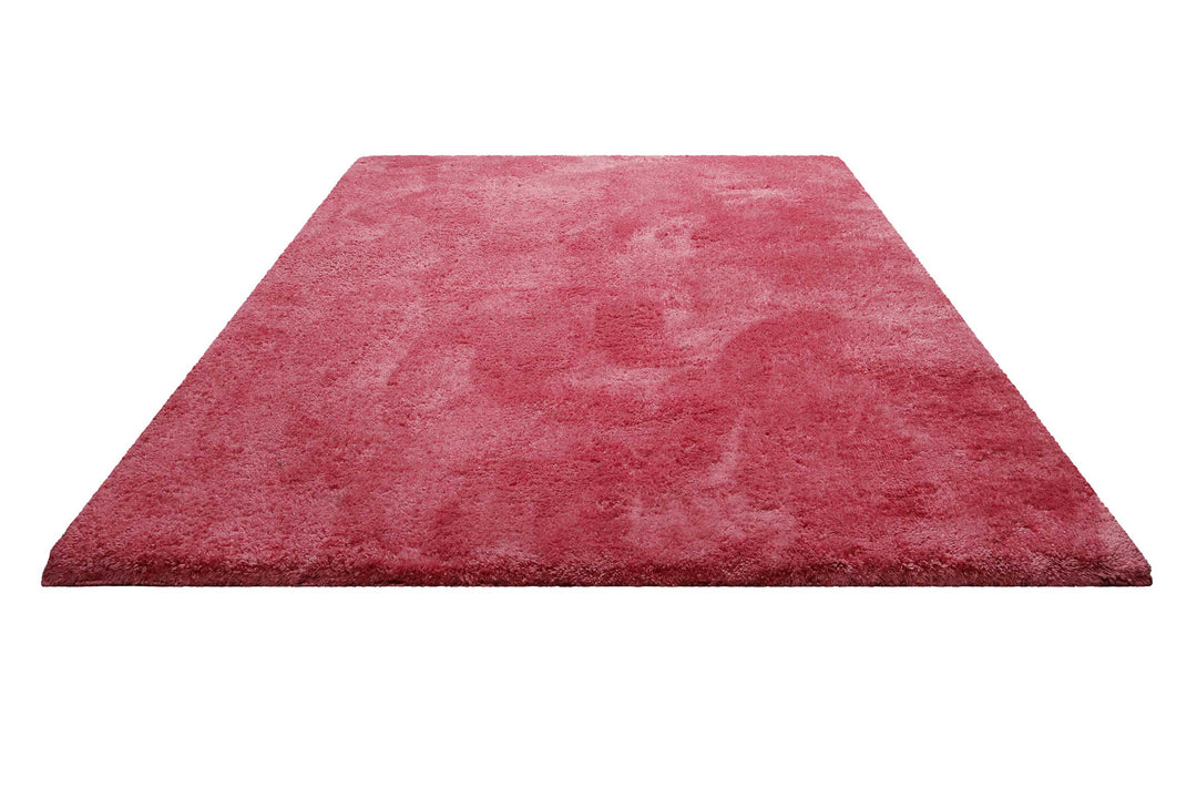 Lola Teppich rosa Hochflor rechteckig