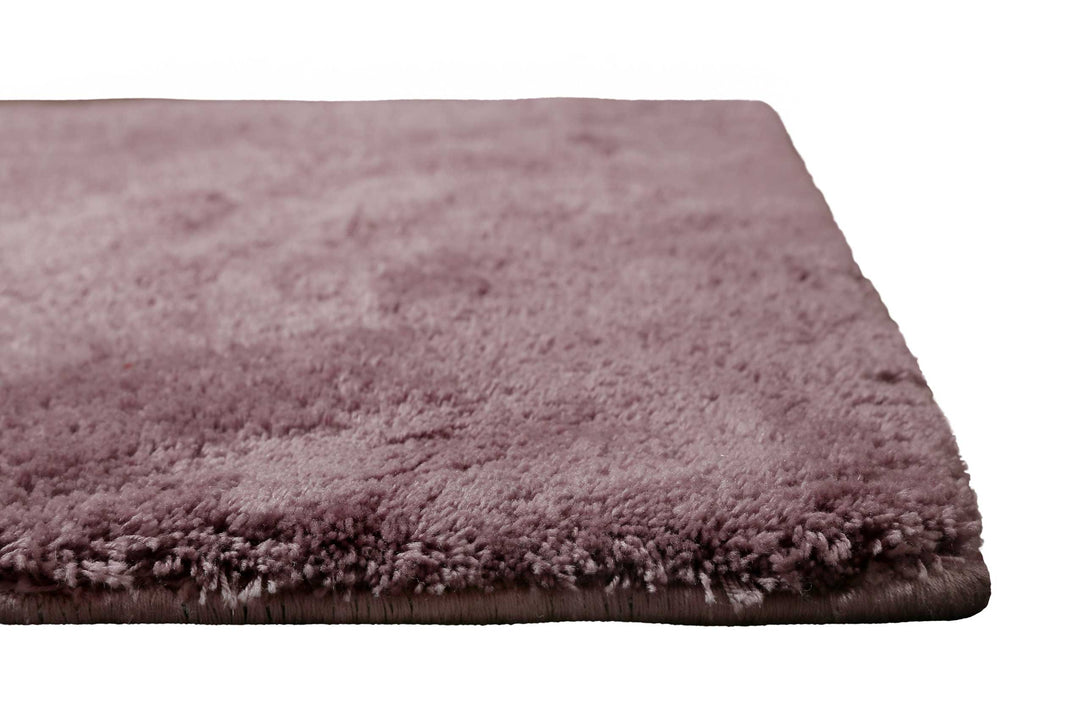 Lulu Teppich flieder violett Hochflor rechteckig