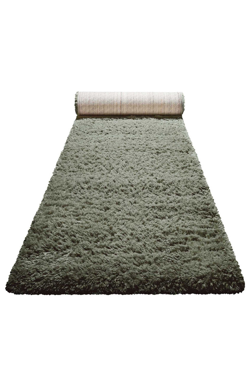 Nachhaltiger Teppich Grün soft & weich » Matteo « Homie Living