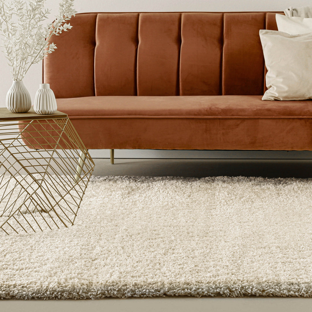 Nachhaltiger Teppich Creme Beige soft & weich "Matteo" Homie Living