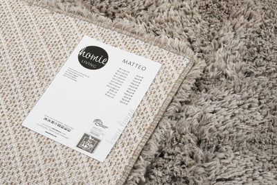 Nachhaltiger Teppich Sand Braun soft & weich » Matteo « Homie Living
