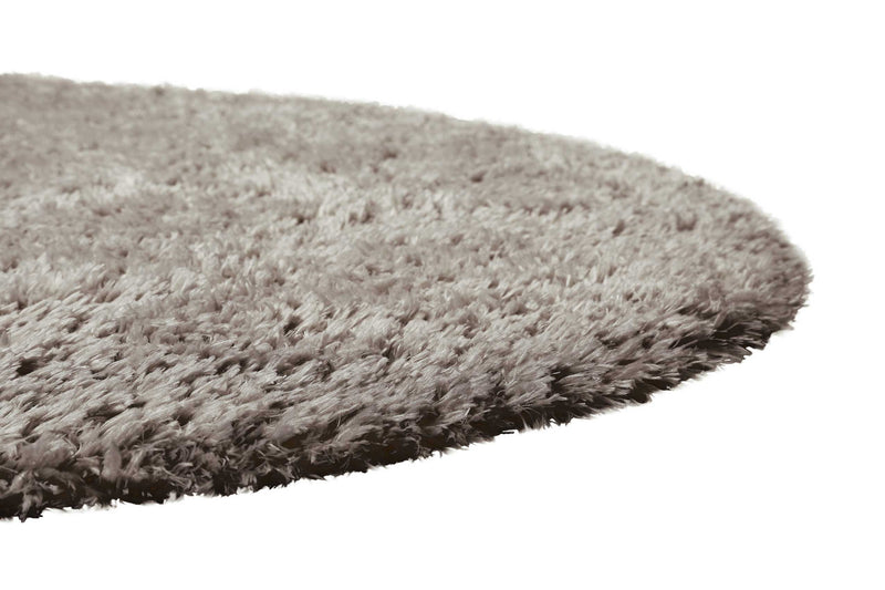 Nachhaltiger Teppich Rund Sand Braun soft & weich » Matteo « Homie Living