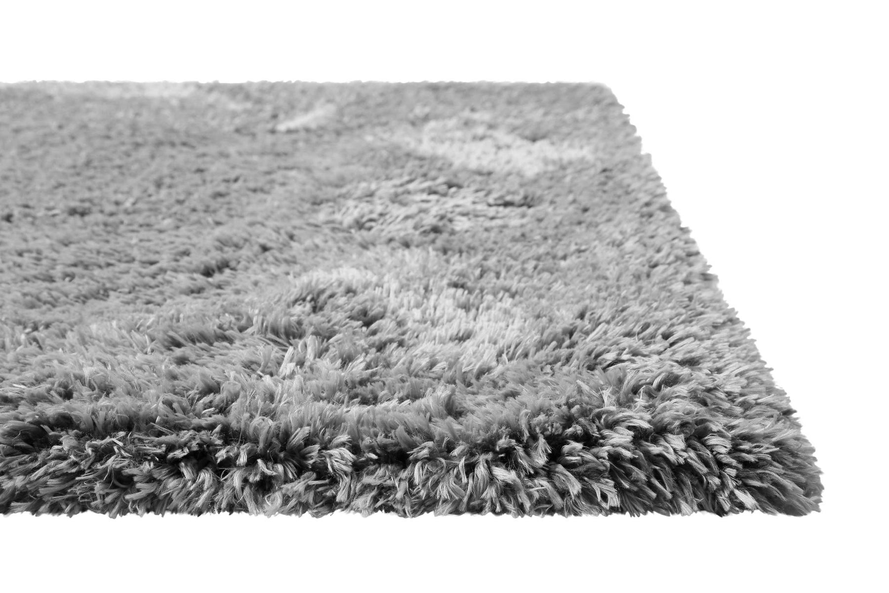 Nachhaltiger Teppich Grau Silber soft weich Matteo Outlet-Teppiche Homie – » « & Living