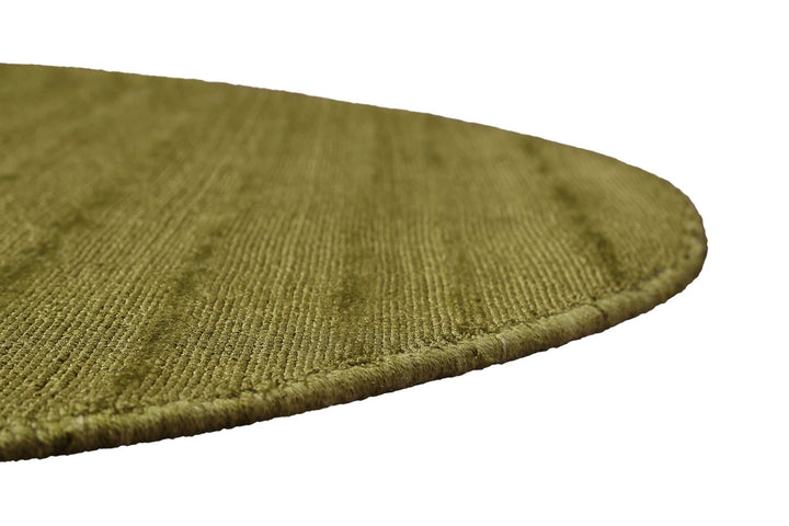 Miramonti Teppich grün Kurzflor rund