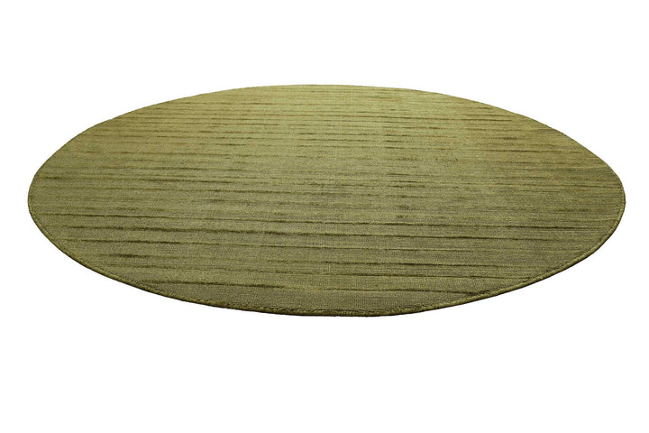 Miramonti Teppich grün Kurzflor rund