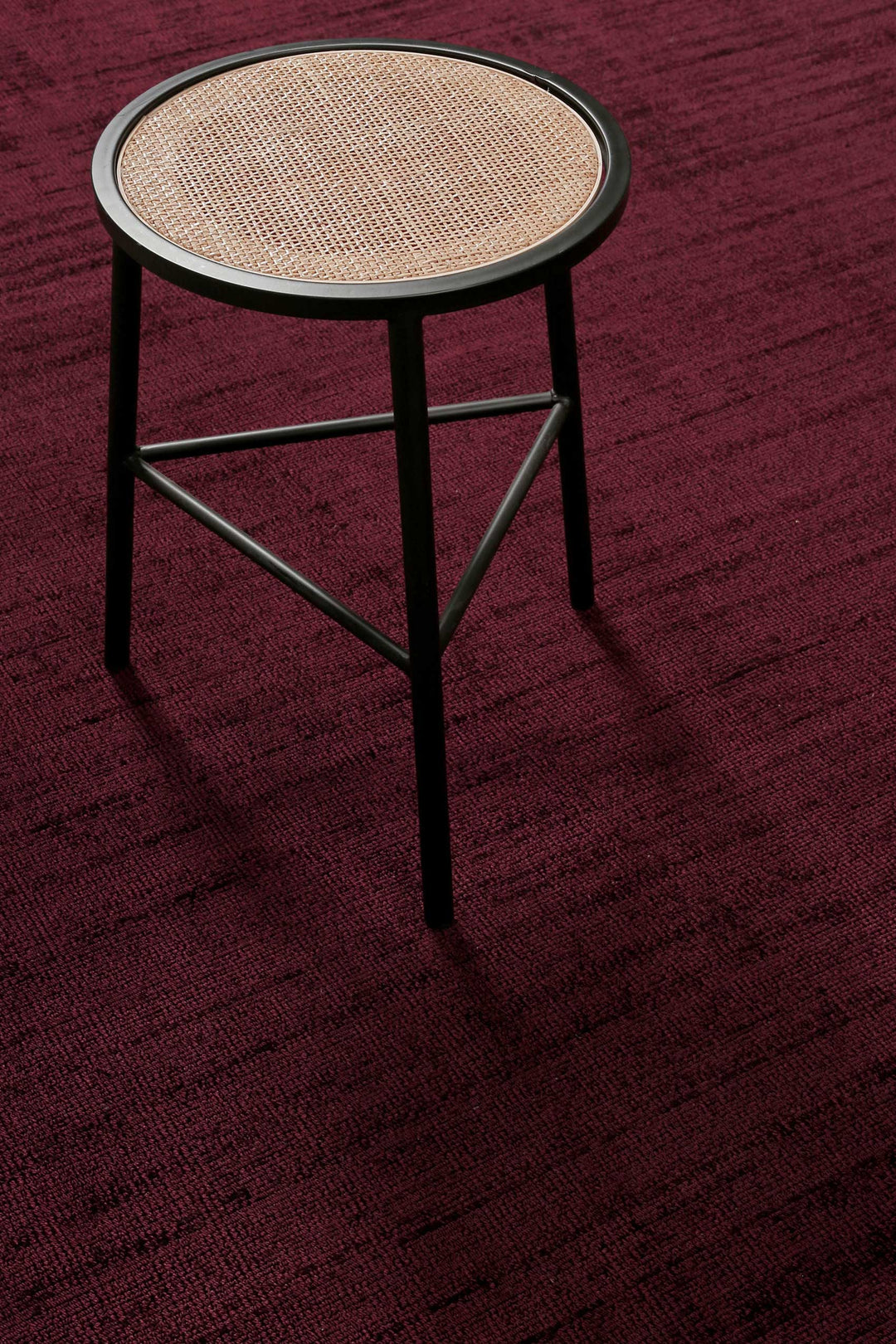 Miramonti Teppich bordeaux rot Kurzflor rechteckig