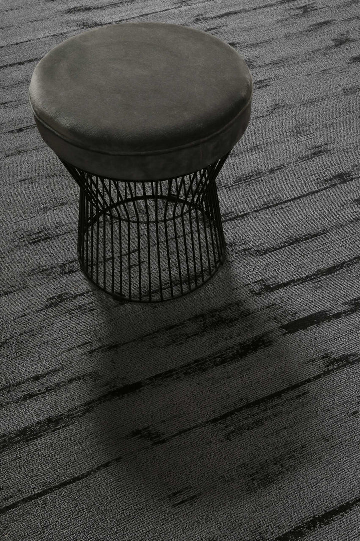 Miramonti Teppich grau Kurzflor rund