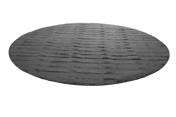 Miramonti Teppich grau Kurzflor rund