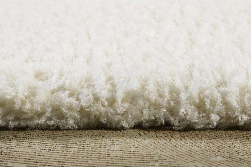 Teppich Creme Weiß Hochflor sehr kuschelig & flauschig » Parma « Homie Living