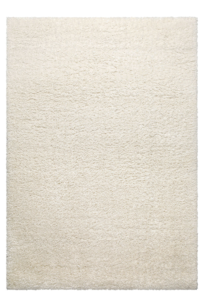 Teppich Creme Weiß Hochflor sehr kuschelig & flauschig "Parma" Homie Living