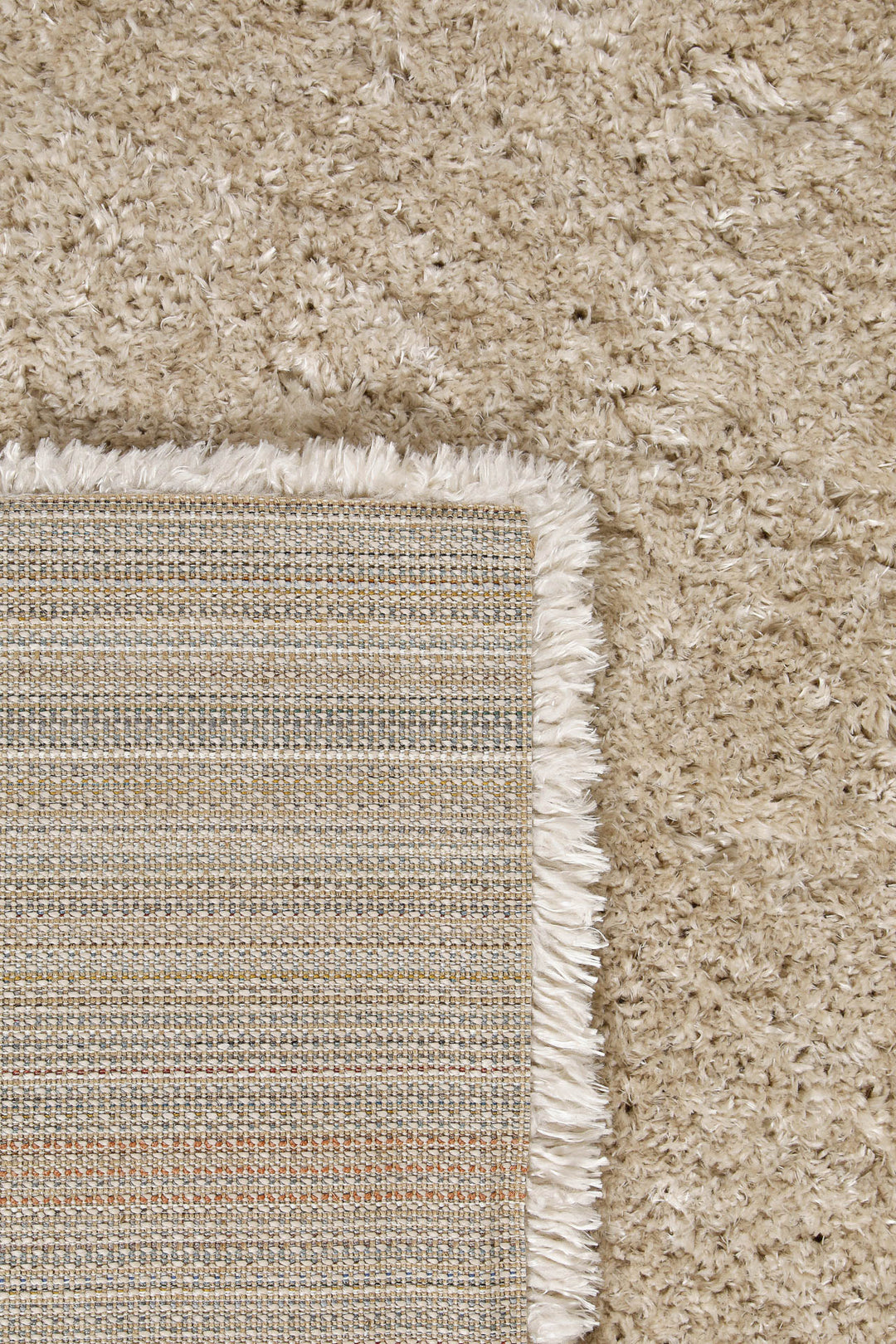 Parma Teppich beige Hochflor rechteckig