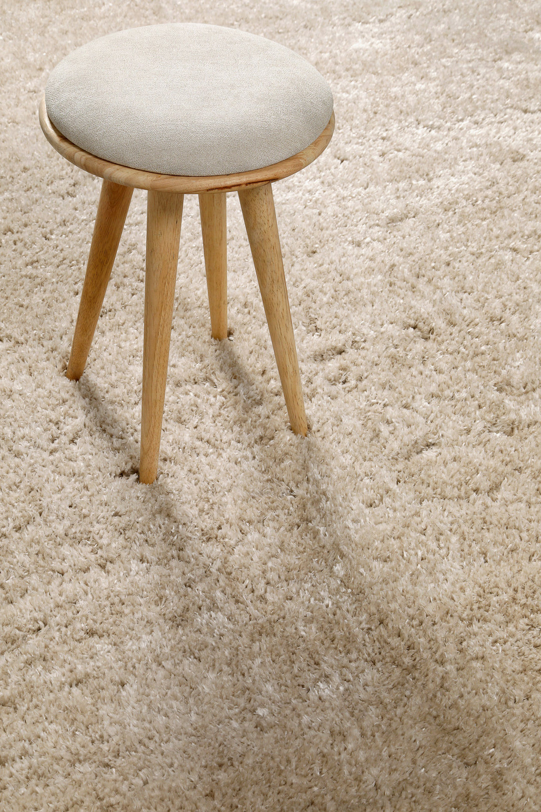 Parma Teppich beige Hochflor rechteckig