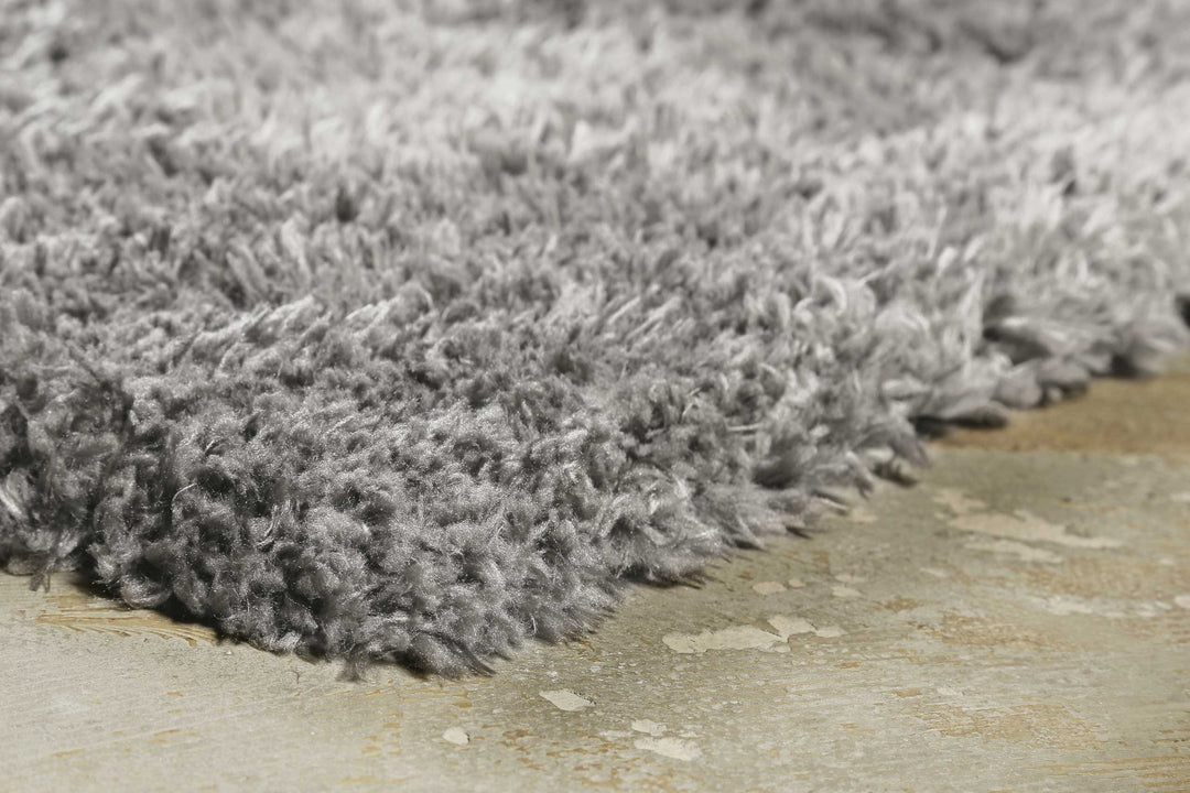 Parma Teppich anthrazit Hochflor rechteckig