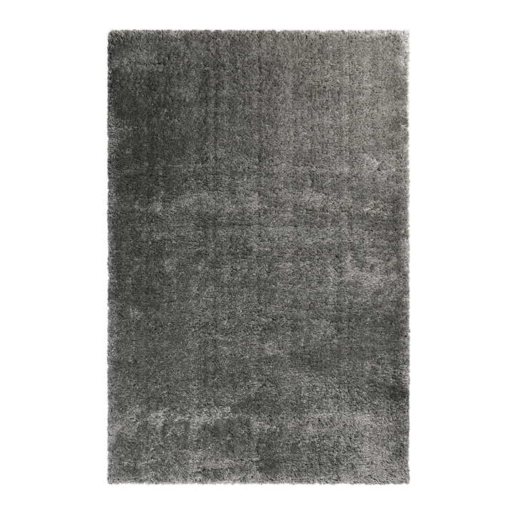 Parma Teppich anthrazit Hochflor rechteckig