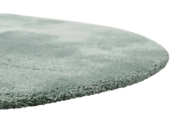 Pisa Teppich mintgrün Hochflor rund
