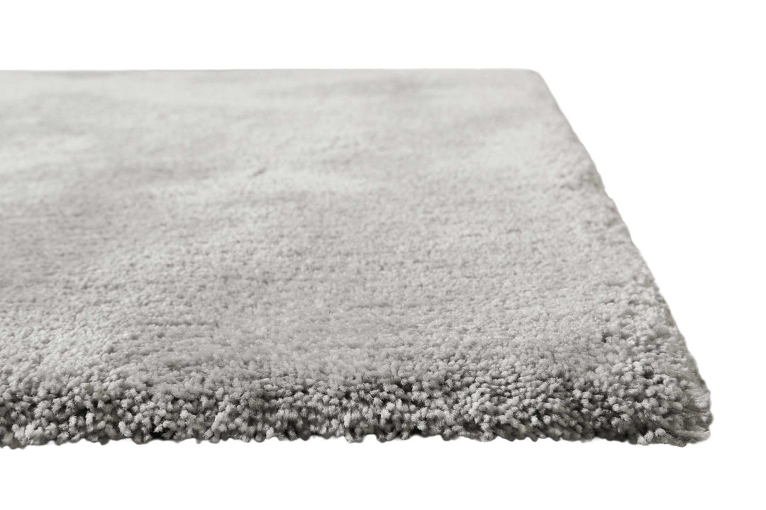 Pisa Teppich hellgrau creme meliert Hochflor rechteckig