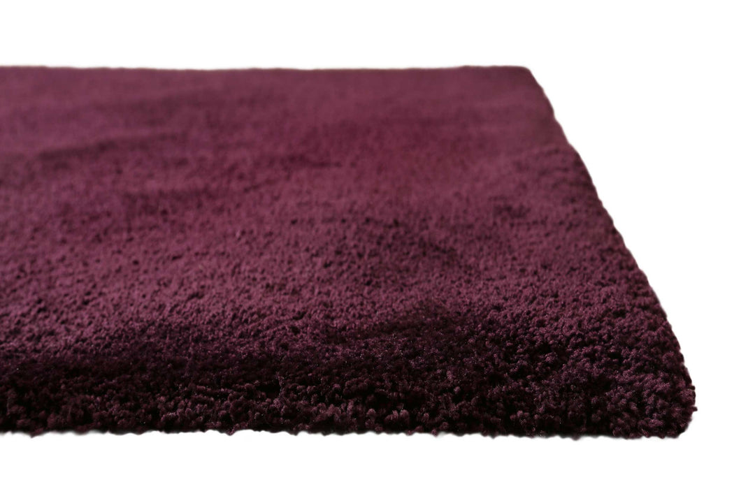Pisa Teppich bordeaux rot Hochflor rechteckig