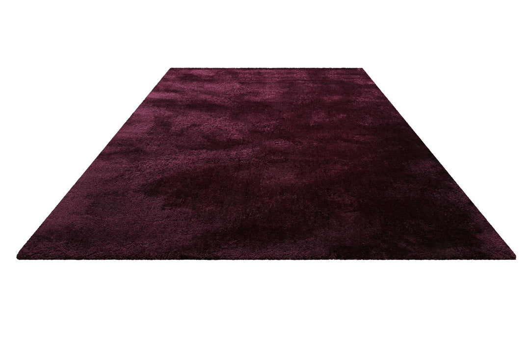 Pisa Teppich bordeaux rot Hochflor rechteckig