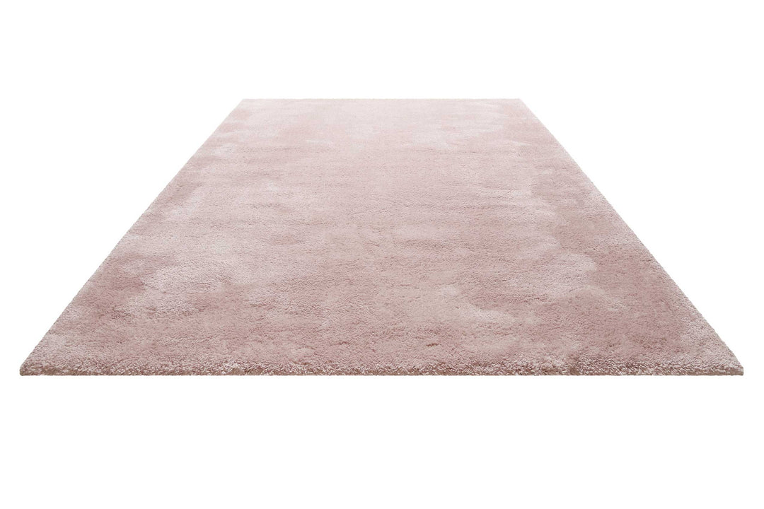 Pisa Teppich creme rosa Hochflor rechteckig