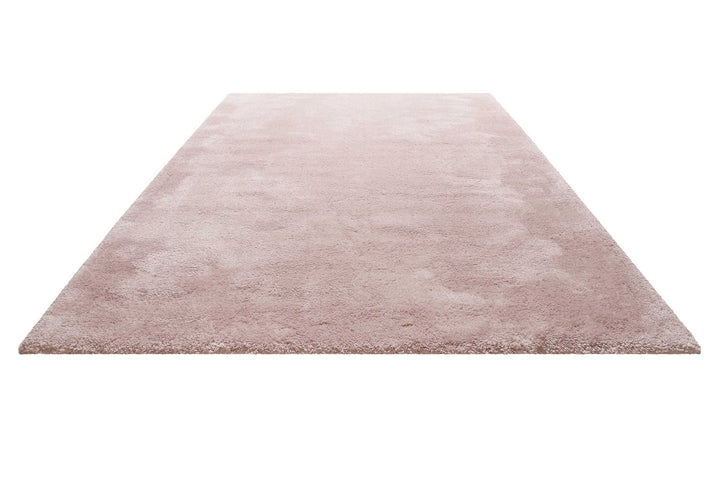 Pisa Teppich creme rosa Hochflor rechteckig