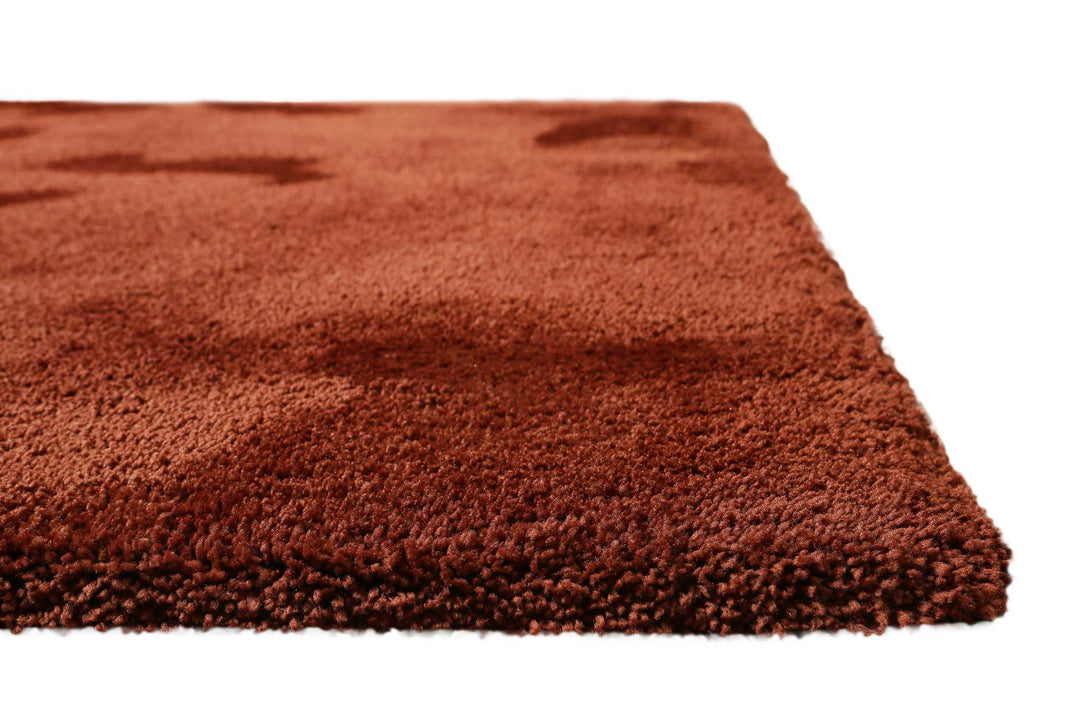 Pisa Teppich braun Hochflor rechteckig