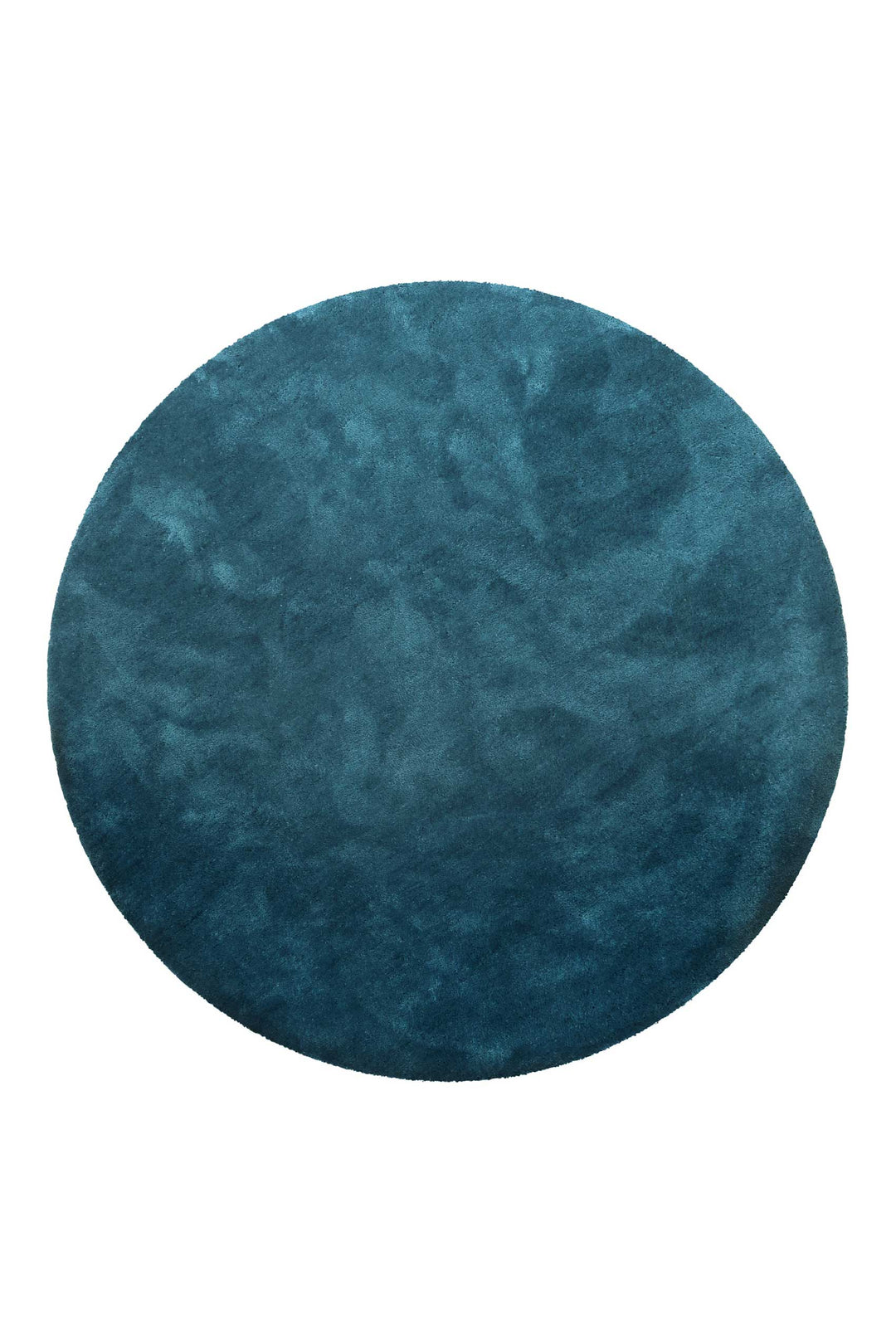 Teppich Rund Petrol Hochflor Pisa Homie Living kaufen
